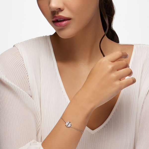 White Gold and Diamond Bracelet